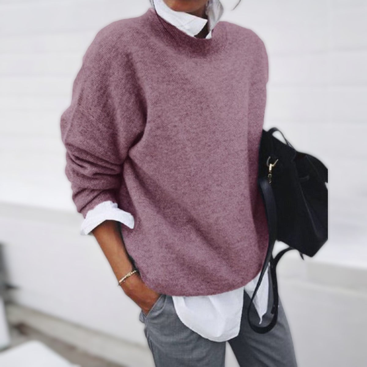 Eloise™ | Soft and cosy cashmere sweater